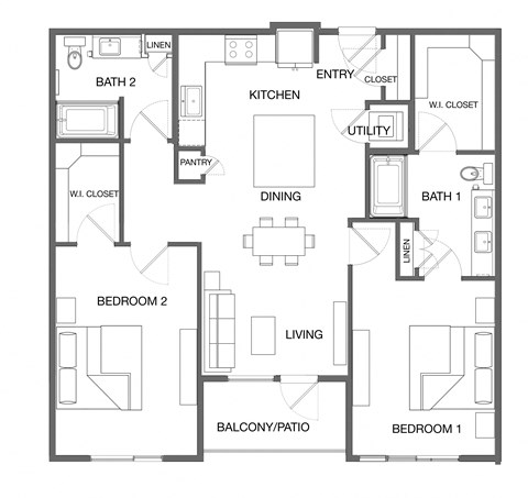 3850 West Nevso Drive Studio-2 Beds Apartment for Rent - Photo Gallery 46